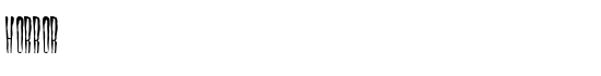 Horror - Download Thousands of Free Fonts at FontZone.net