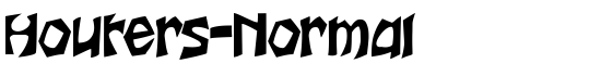 Houters-Normal - Download Thousands of Free Fonts at FontZone.net