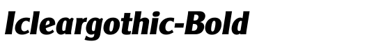 Icleargothic-Bold - Download Thousands of Free Fonts at FontZone.net