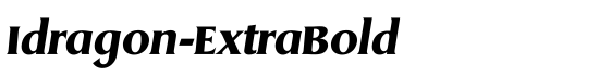 Idragon-ExtraBold - Download Thousands of Free Fonts at FontZone.net