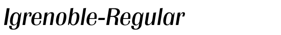 Igrenoble-Regular - Download Thousands of Free Fonts at FontZone.net