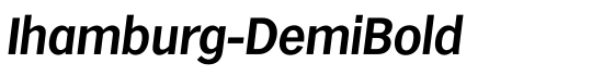 Ihamburg-DemiBold - Download Thousands of Free Fonts at FontZone.net
