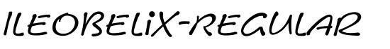 Ileobelix-Regular - Download Thousands of Free Fonts at FontZone.net