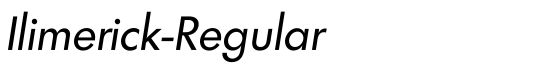 Ilimerick-Regular - Download Thousands of Free Fonts at FontZone.net