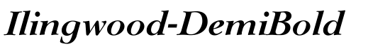 Ilingwood-DemiBold - Download Thousands of Free Fonts at FontZone.net