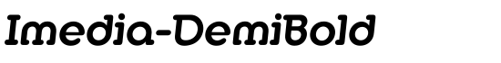 Imedia-DemiBold - Download Thousands of Free Fonts at FontZone.net