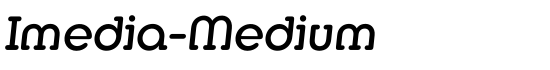 Imedia-Medium - Download Thousands of Free Fonts at FontZone.net