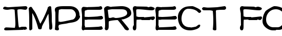 Imperfect font - Download Thousands of Free Fonts at FontZone.net
