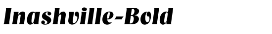 Inashville-Bold - Download Thousands of Free Fonts at FontZone.net