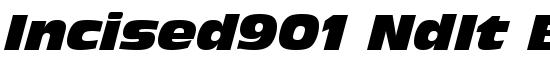 Incised901 NdIt BT Italic - Download Thousands of Free Fonts at FontZone.net