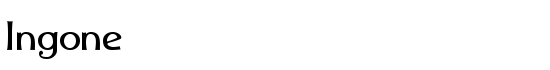 Ingone - Download Thousands of Free Fonts at FontZone.net