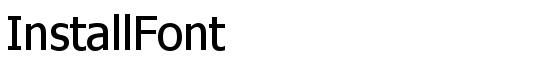 InstallFont - Download Thousands of Free Fonts at FontZone.net