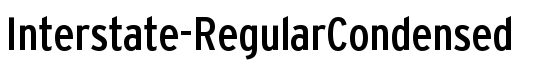 Interstate-RegularCondensed - Download Thousands of Free Fonts at FontZone.net