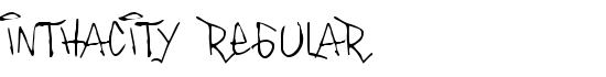Inthacity Regular - Download Thousands of Free Fonts at FontZone.net