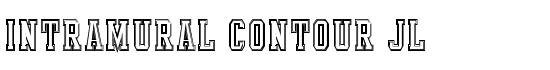 Intramural Contour JL - Download Thousands of Free Fonts at FontZone.net