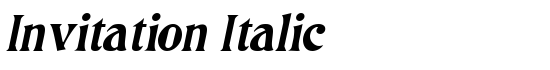 Invitation Italic - Download Thousands of Free Fonts at FontZone.net