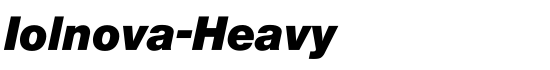 Iolnova-Heavy - Download Thousands of Free Fonts at FontZone.net