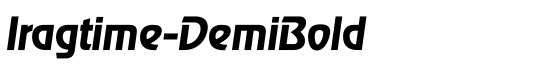 Iragtime-DemiBold - Download Thousands of Free Fonts at FontZone.net