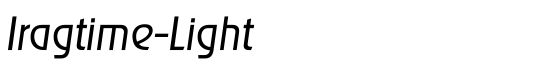 Iragtime-Light - Download Thousands of Free Fonts at FontZone.net