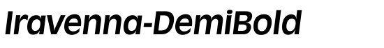 Iravenna-DemiBold - Download Thousands of Free Fonts at FontZone.net