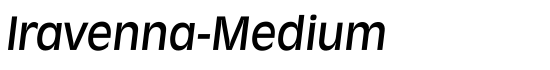 Iravenna-Medium - Download Thousands of Free Fonts at FontZone.net