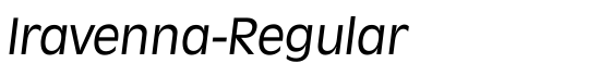 Iravenna-Regular - Download Thousands of Free Fonts at FontZone.net