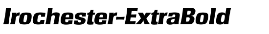 Irochester-ExtraBold - Download Thousands of Free Fonts at FontZone.net