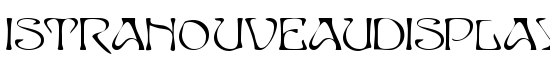 IstraNouveauDisplay - Download Thousands of Free Fonts at FontZone.net