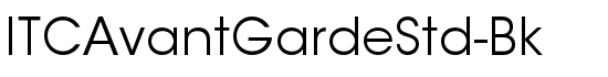 ITCAvantGardeStd-Bk - Download Thousands of Free Fonts at FontZone.net