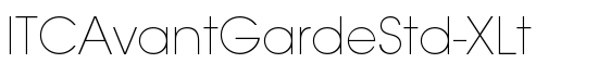 ITCAvantGardeStd-XLt - Download Thousands of Free Fonts at FontZone.net