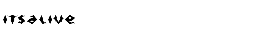 itsalive - Download Thousands of Free Fonts at FontZone.net