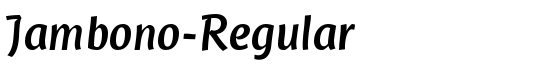 Jambono-Regular - Download Thousands of Free Fonts at FontZone.net