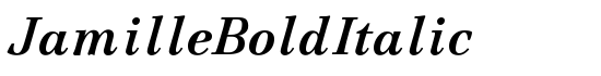 JamilleBoldItalic - Download Thousands of Free Fonts at FontZone.net