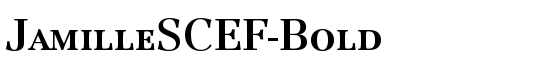 JamilleSCEF-Bold - Download Thousands of Free Fonts at FontZone.net