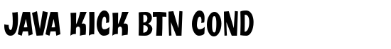 Java Kick BTN Cond - Download Thousands of Free Fonts at FontZone.net