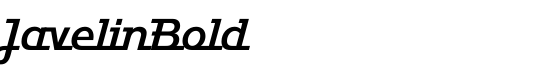 JavelinBold - Download Thousands of Free Fonts at FontZone.net