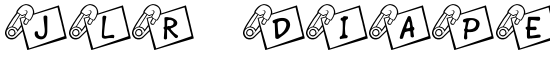 JLR Diaper Pin - Download Thousands of Free Fonts at FontZone.net