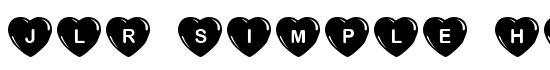 JLR Simple Hearts - Download Thousands of Free Fonts at FontZone.net