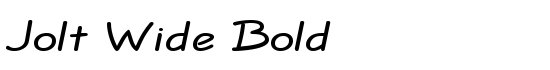 Jolt Wide Bold - Download Thousands of Free Fonts at FontZone.net