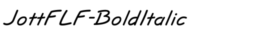JottFLF-BoldItalic - Download Thousands of Free Fonts at FontZone.net