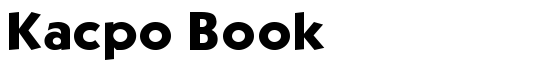 Kacpo Book - Download Thousands of Free Fonts at FontZone.net