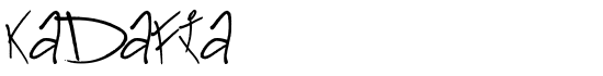 Kadafia - Download Thousands of Free Fonts at FontZone.net