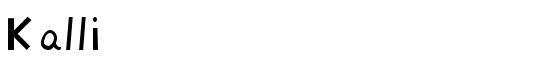 Kalli - Download Thousands of Free Fonts at FontZone.net