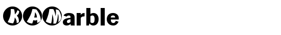 KAMarble - Download Thousands of Free Fonts at FontZone.net