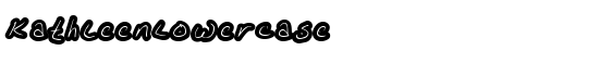 KathleenLowercase - Download Thousands of Free Fonts at FontZone.net