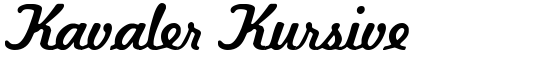 Kavaler Kursive - Download Thousands of Free Fonts at FontZone.net
