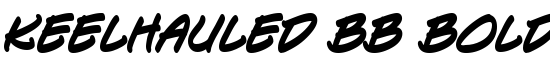 Keelhauled BB Bold - Download Thousands of Free Fonts at FontZone.net