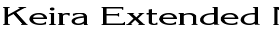 Keira Extended Normal - Download Thousands of Free Fonts at FontZone.net