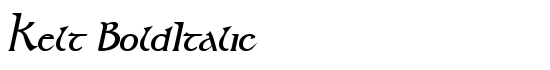 Kelt BoldItalic - Download Thousands of Free Fonts at FontZone.net