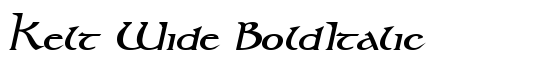 Kelt Wide BoldItalic - Download Thousands of Free Fonts at FontZone.net